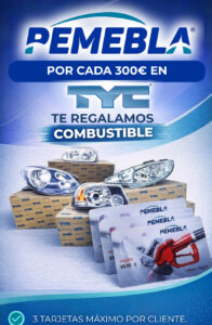 Llena el déposito de gasolina con productos TYC