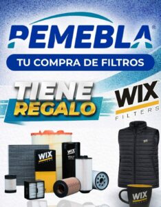 Ahora tu compra de filtros WIX en Pemebla trae REGALO