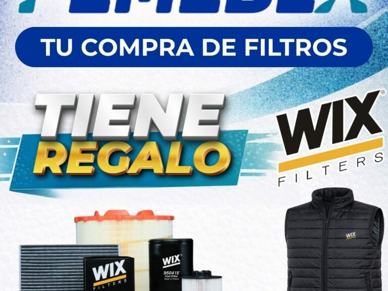 Ahora tu compra de filtros WIX en Pemebla trae REGALO